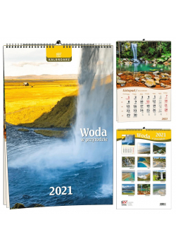 Kalendarz 2021 7 Plansz Woda EV-CORP