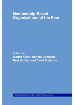 Membership Based Organizations of the Poor