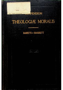 Compendium Theologiae moralis 1939 r.