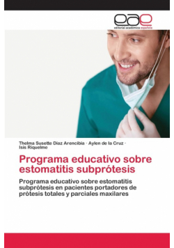 Programa educativo sobre estomatitis subprótesis