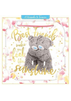 Kartka holograficzna 3D Best Friends 152x152