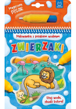 Malowanka z pisakiem wodnym Zwierzaki