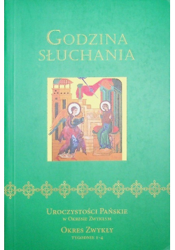 Godzina słuchania Uroczystości Pańskie w Okresie Zwykłym