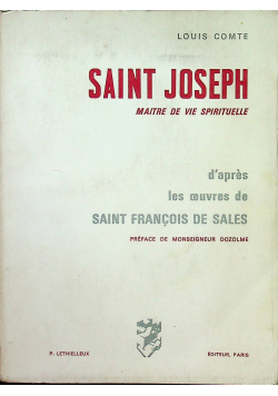 Saint Joseph Maitre de Vie Spirituelle
