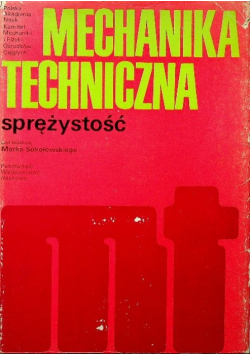 Mechanika techniczna sprężystość