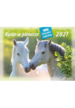 Kalendarz 2021 WL10 Konie w plenerze Rodzinny 5 sztuk