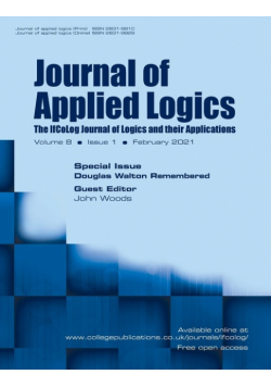 Journal of Applied Logics. The IfCoLog Journal of Logics and their Applications.  Volume 8, Issue 1, February 2021.  Special issue