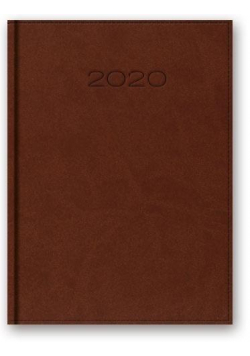 Kalendarz 2020 Dzienny B5 Vivella Brąz 51D-01