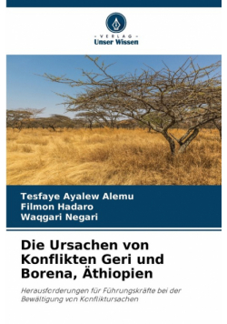 Die Ursachen von Konflikten Geri und Borena, Äthiopien