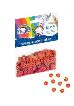 Confetti cekiny kółko miedziane FIORELLO