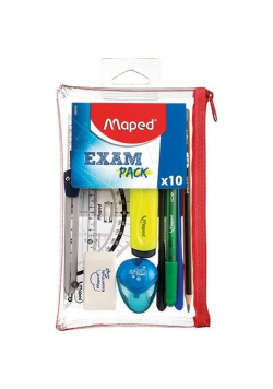 Zestaw w saszetce Exam 10 elementów MAPED