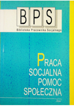 Praca socjalna pomoc społeczna