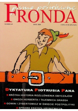 Pismo poświęcone Fronda Nr 49/08