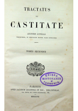 Tractatus de Castitate II