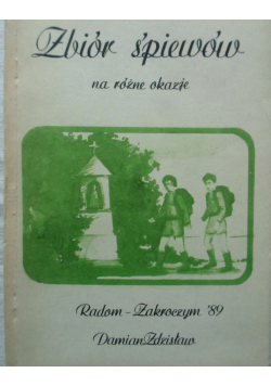 Zbiór śpiewów na różne okazje