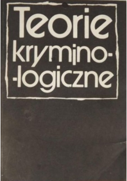 Teorie kryminologiczne