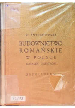 Budownictwo Romańskie w Polsce katalog zabytków