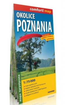 Comfort! map Okolice Poznania 1:75 000 mapa