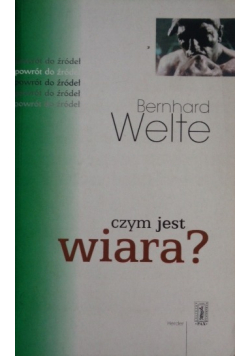 Czym jest wiara