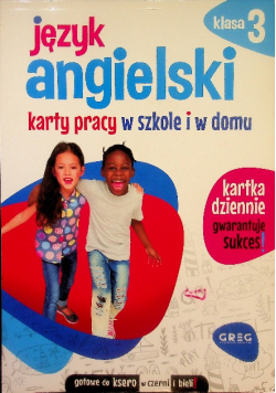 Język Angielski Klasa 3 Karty Pracy W Szkole I W Domu