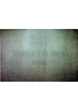 Architektura Polska 1950  1951