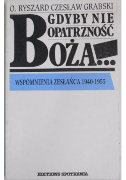 Gdyby nie opatrzność Boża