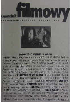 Kwartalnik Filmowy nr 15 do 16  jesień zima  1996 1997