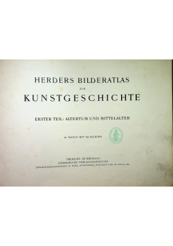 Herders bildatlas zur kunstgeschichte 1906 r