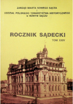 Rocznik sądecki Tom XXIV