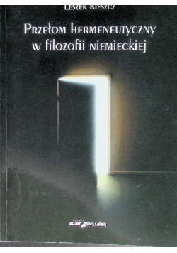 Przełom hermeneutyczny w filozofii niemieckiej