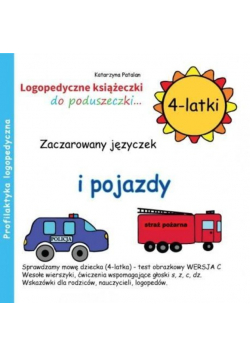 Zaczarowany języczek i pojazdy 4 latki