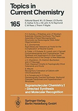 Topic in Current Chemistry 165