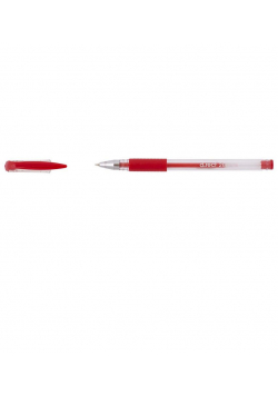 Pióro żel 2603 czerwone (12szt) D.RECT