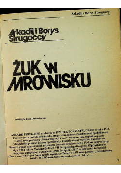 Żuk w mrowisku