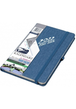 Kalendarz 2022 A5 Tyg. Hip Hop jeans ELEFANT