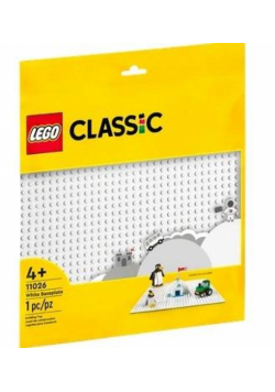 LEGO(R) CLASSIC 11026 (12szt) Biała płytka konstruk