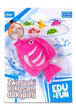 Zabawka do wody - Różowa Rybka Edu&Fun