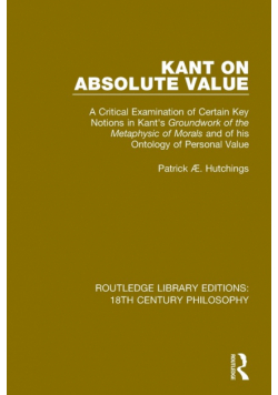 Kant on Absolute Value