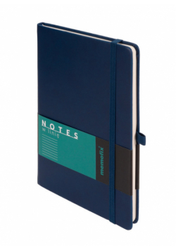 Memofix A5 notes linia granatowy