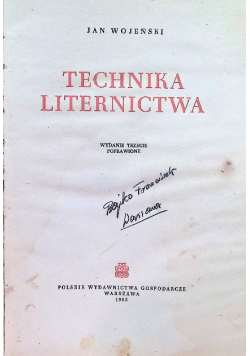 Technika liternictwa