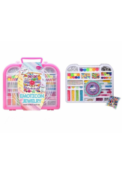 Zestaw do robienia biżuterii DIY w walizce