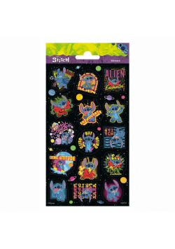 Naklejki brokatowe Stitch