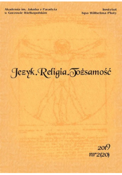 Język religia tożsamość nr 2