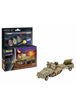 Model Set SWS Flak 43 & Sd.Ah 58 Ammo Trailer