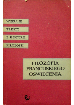 Filozofia francuskiego oświecenia