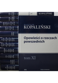 Władysław Kopaliński 12 tomów