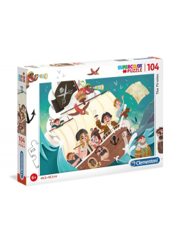 Puzzle Supercolor 104 The Pirates