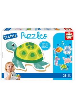 Puzzle 3-5 Morskie stworzenia