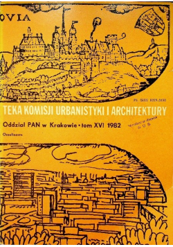 Teka komisji urbanistyki i architektury Tom XVI