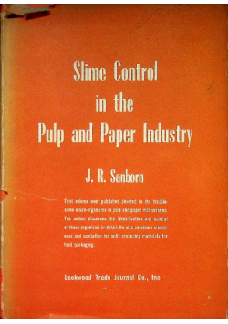 Slime control